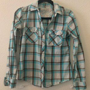 Blue, Green, Yellow Flannel